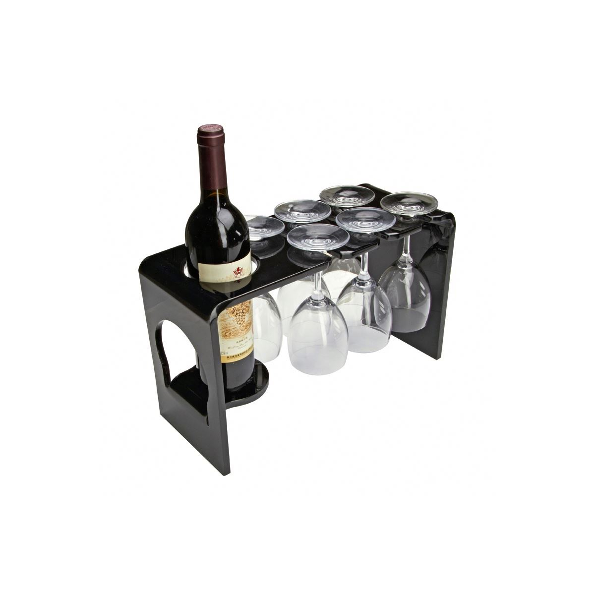 Подставка под бутылку вина с бокалами 03-09-04 